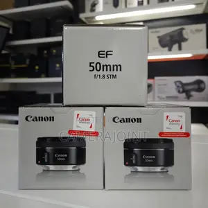 Canon Ef 50mm F1.8 STM Lens