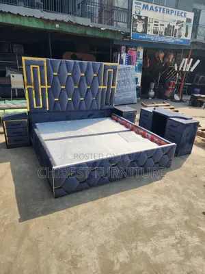 Complete Set of 6by6 Padded Bed