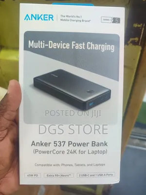 Anker 537 Power Bank 65w Powercore for Laptop