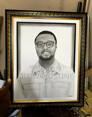 Pencil Portrait Drawing