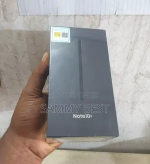 New Samsung Galaxy Note 10 Plus 256 GB Black