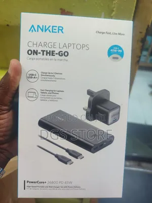 Anker Powercore+ 26,800mah PD 45w Power Bank