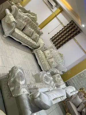 Royal Chair, Cream Color Flora Design