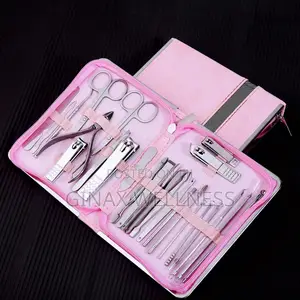 26-piece Manicure And Pedicure Set With Travel Case