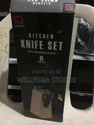 Professional Kitchen Knife Set And Kitchen Scissors
