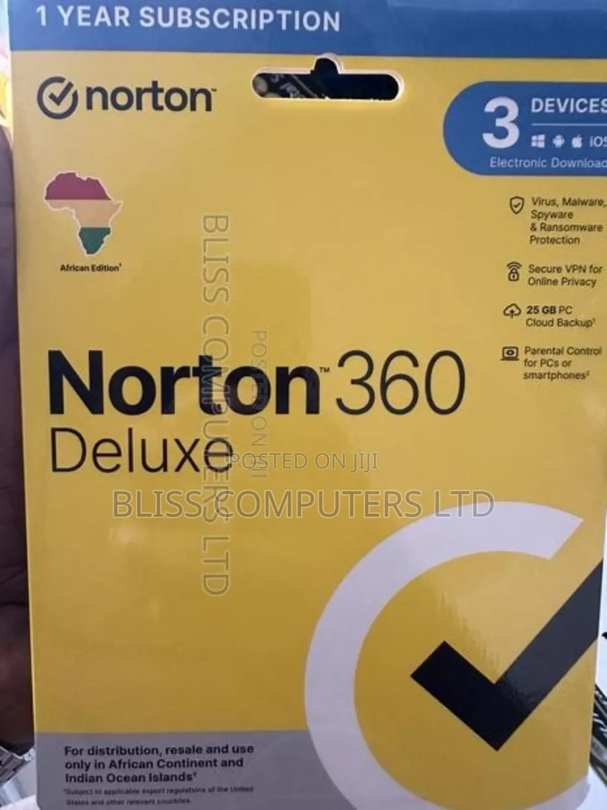 3 Users Norton Antivirus