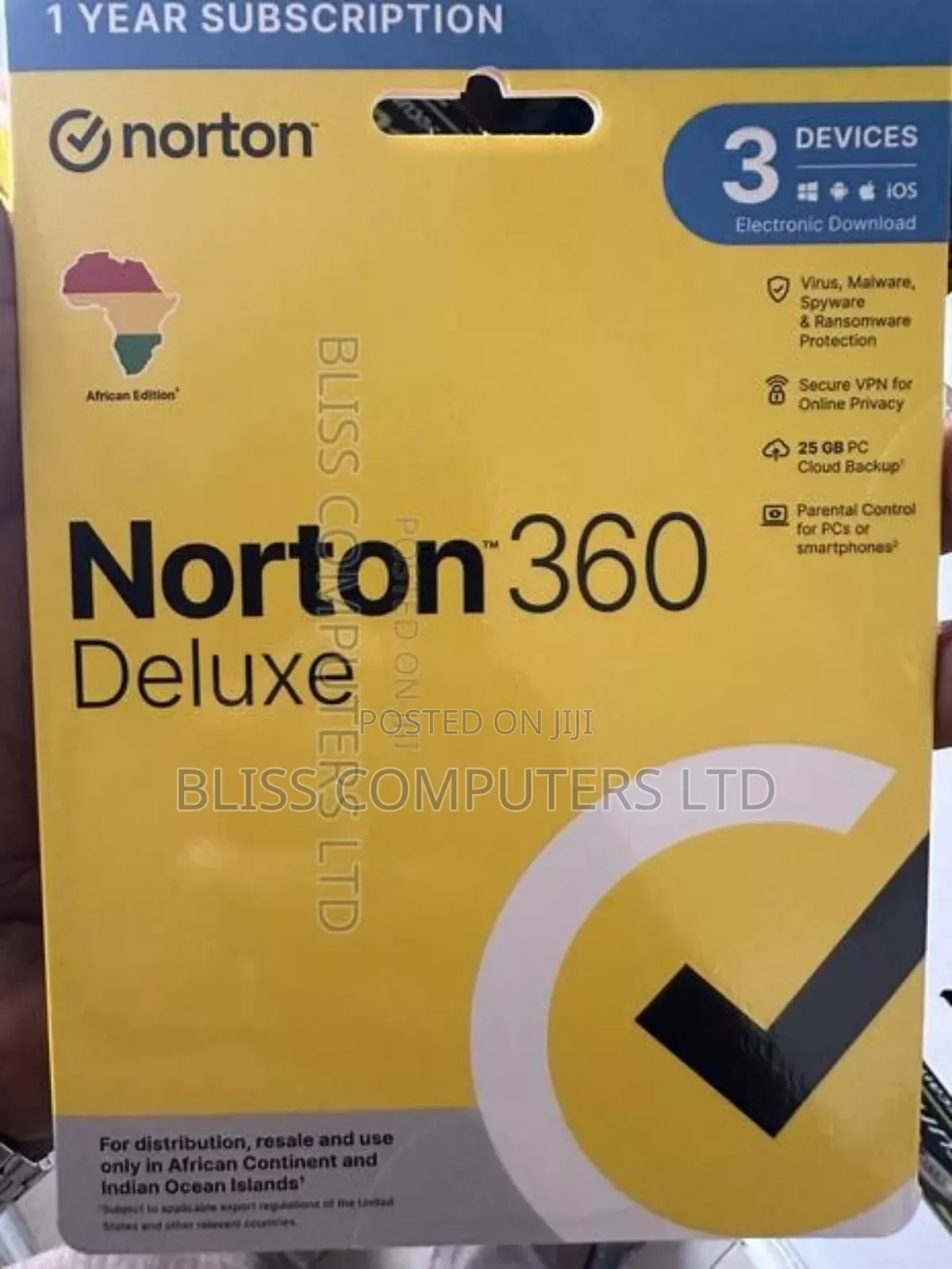 3 Users Norton Antivirus