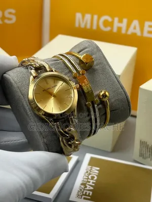 Michael Kors 3in1 Female Watch Bracelet Set