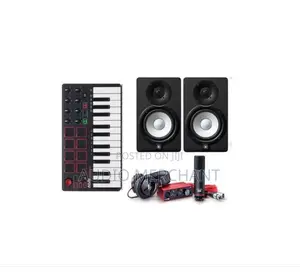 Focusrite Solo Bundle Yamaha Hs5 And Akai Mpk Mini Studio