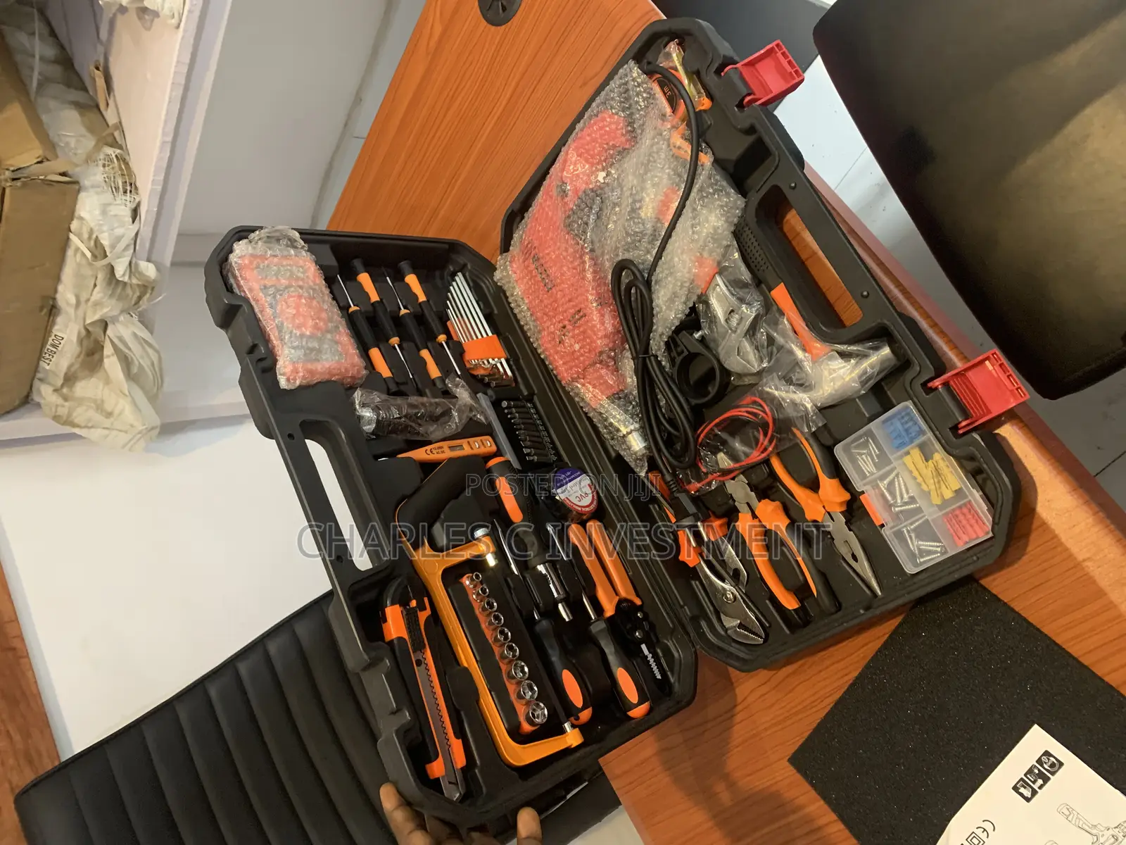 Electrical Tools Box With Drill