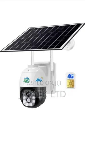 4g Sim Card Solar Camera PTZ 360° View Wireless Outdoor CCTV