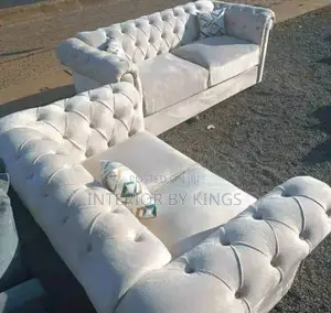 5seater Chesterfield Sofa Can Be in Colors of Your Choice