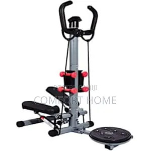 Standing Stepper With Twister and Dumbbells