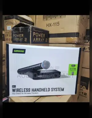 Shure BLX Receiver And Single Beta 58a Wireless Microphone