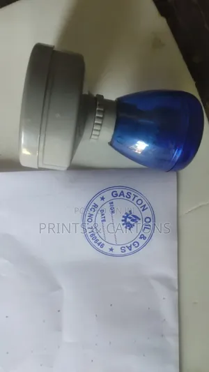 High-Quality Custom Pre-Inked Round Stamp for Schools, Offices, Ngo's