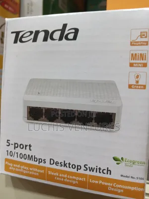Tenda 5 Port Switch 10/100mbps