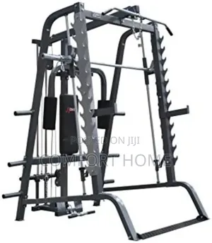 DKN Smith Squat Rack Machine Black/Grey
