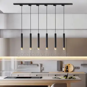 Single Led Drop Light With Track Line for Your Dining Room