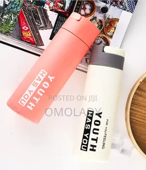 Youth Has You Glass Water Bottle 450ml