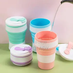 Folding Collapsible Portable Water Cup,