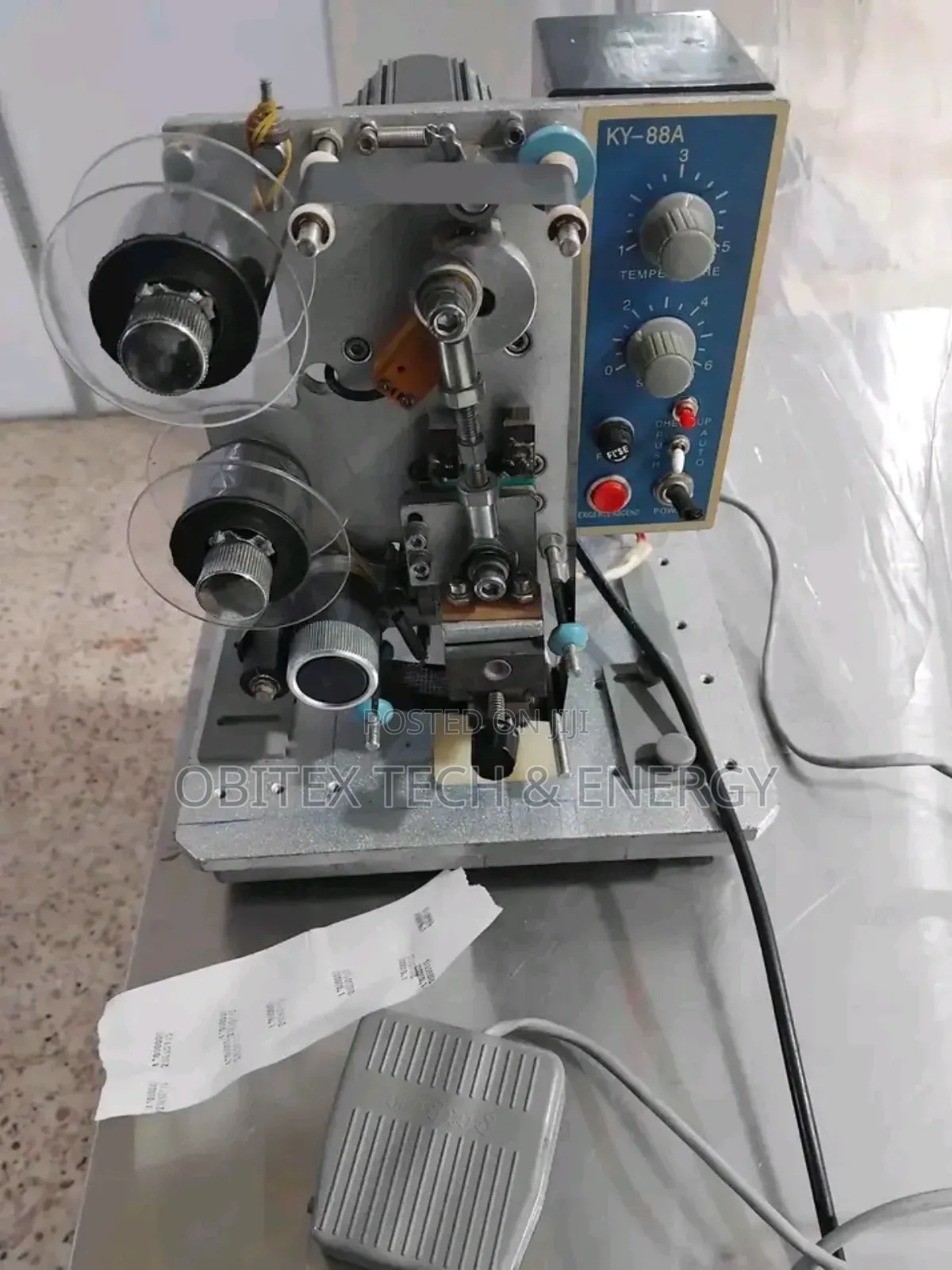 Pneumatic Ribbon Coding Machine HP 241B