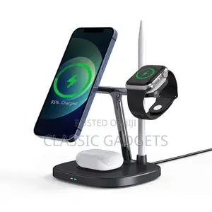 Wiwu M8 4-in-1 Wireless Magsafe Phone Fast Charging Stand