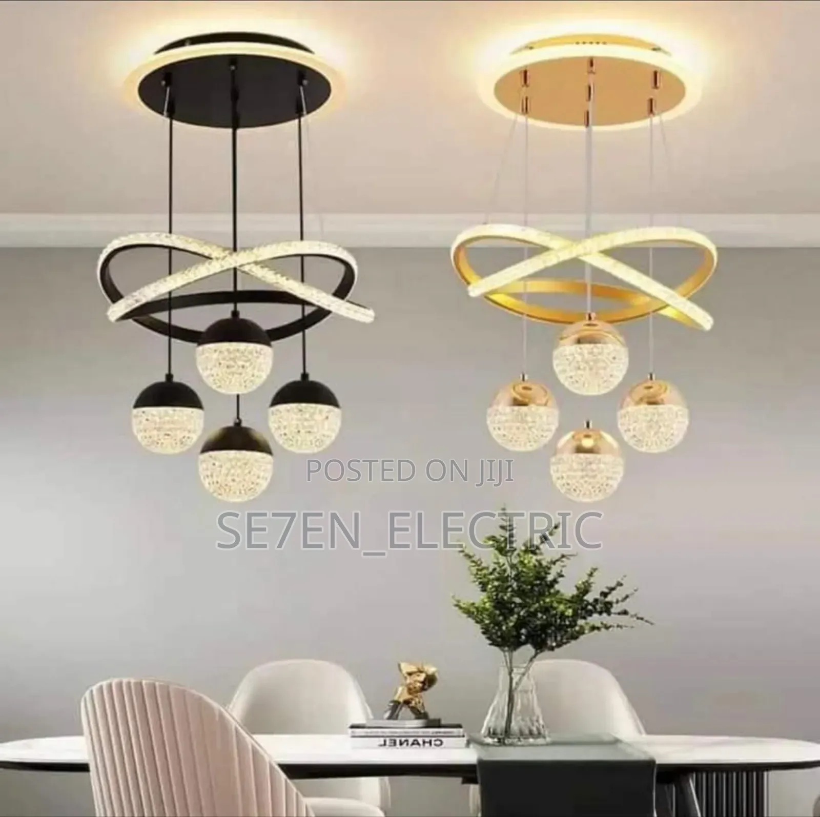 Simple Living Room Chandelier Light