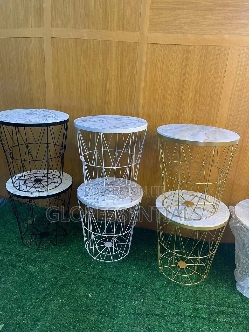 Basket Side Table /Coffee Stool