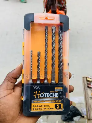 5pcs Sds-plus Hammer Drill Bit Set (5-10x160mm)