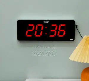 Habar LED Digital Clock - 35cm X 13cm X 3cm