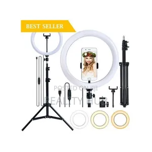 12 Inches Automatic Led Ringlight/Phone Holder