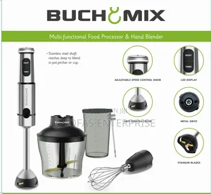 Buchymix 4 in 1 Chopper and Immersion Blender