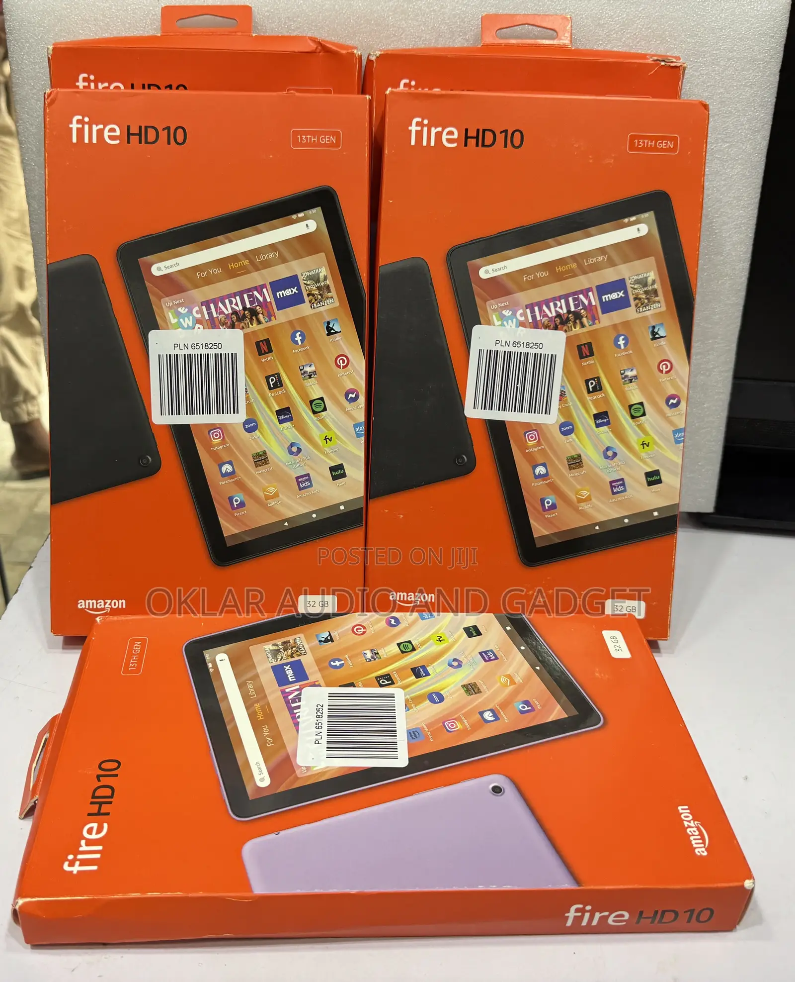 New Amazon Fire HD 10 32 GB Black