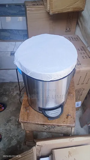 5l Antitrust Pedal Stainless Steel Dustbin Soft Close