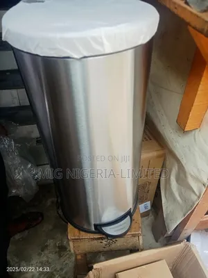 Original Antirust Stainless 30L Pedal Dustbin Soft Close