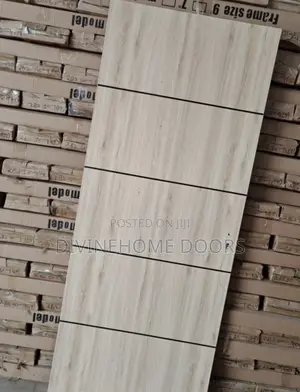 Gray Colour Wooden Door