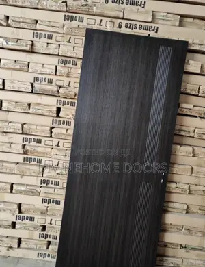 Tiny Line Wooden Door
