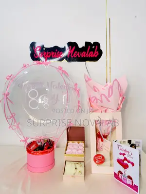 Pink Gift Pacakge for Her