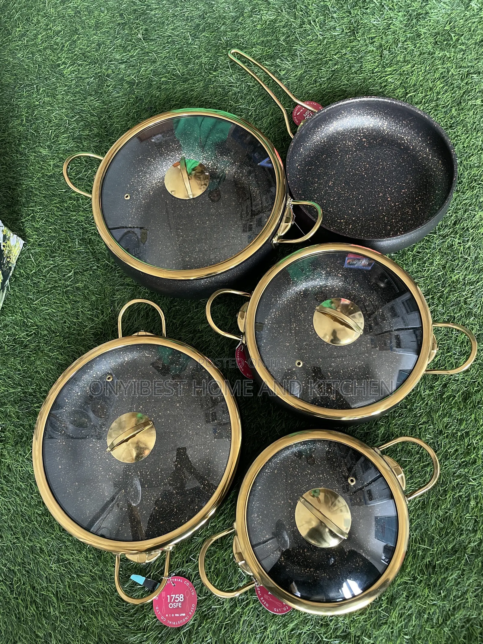 5set Granite Cookware