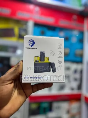 Green Lion 3 in 1 360° Wireless Noise Cancelling Microphone