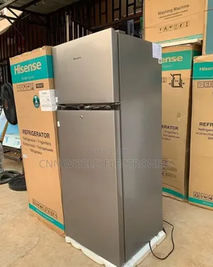 New Hisense Double Door Fridge(205l) Faster Freezing 1year