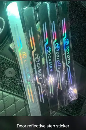 Door Reflective Door Sticker. Available in All Cars