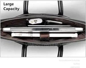 Laptop Bag - 14 Inch Business Leather Messenger Bag