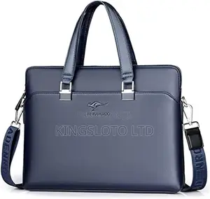 Laptop Bag - 14 Inch Business Leather Messenger Bag