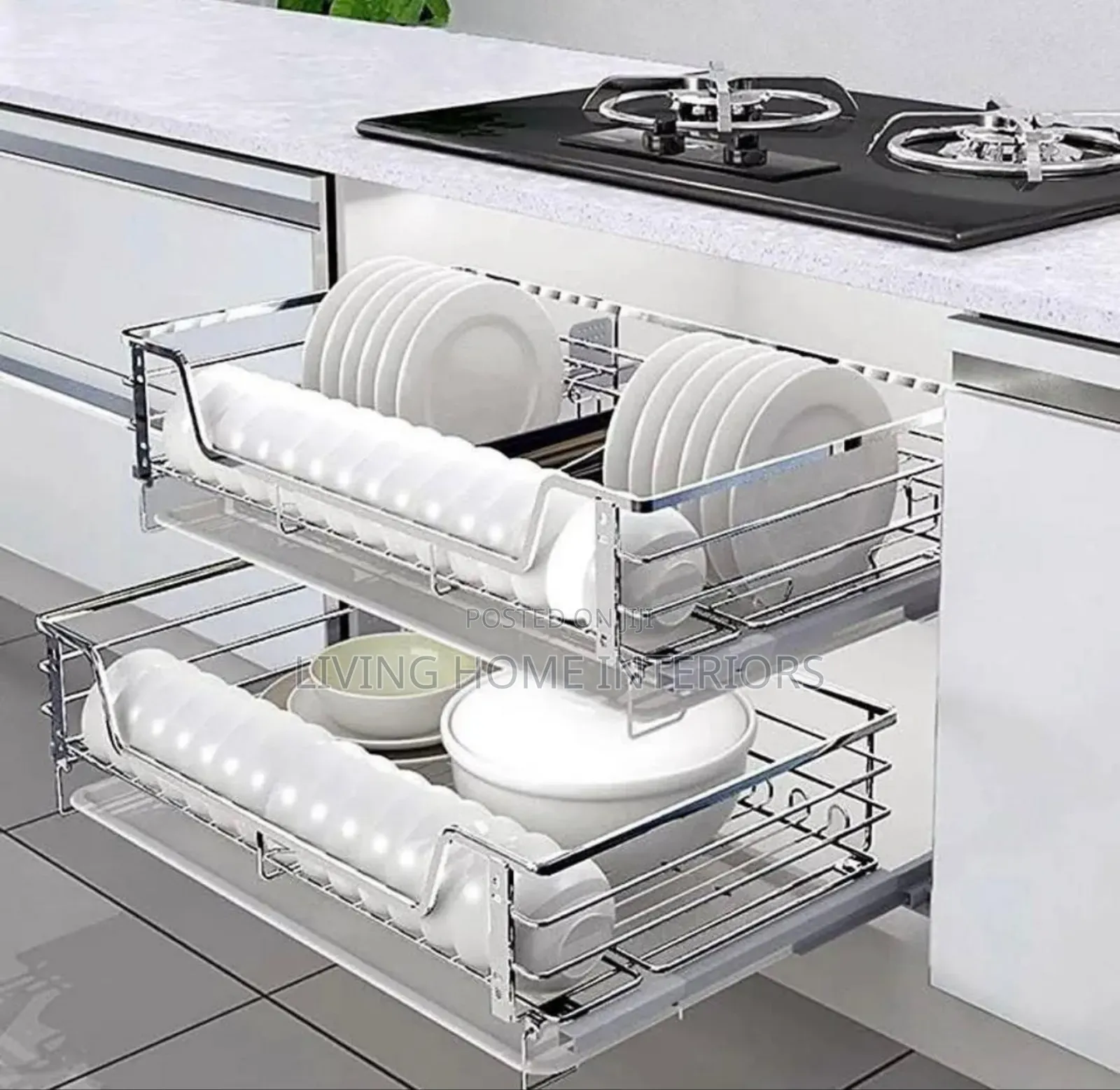 Luxury Kitchen Plates Rack