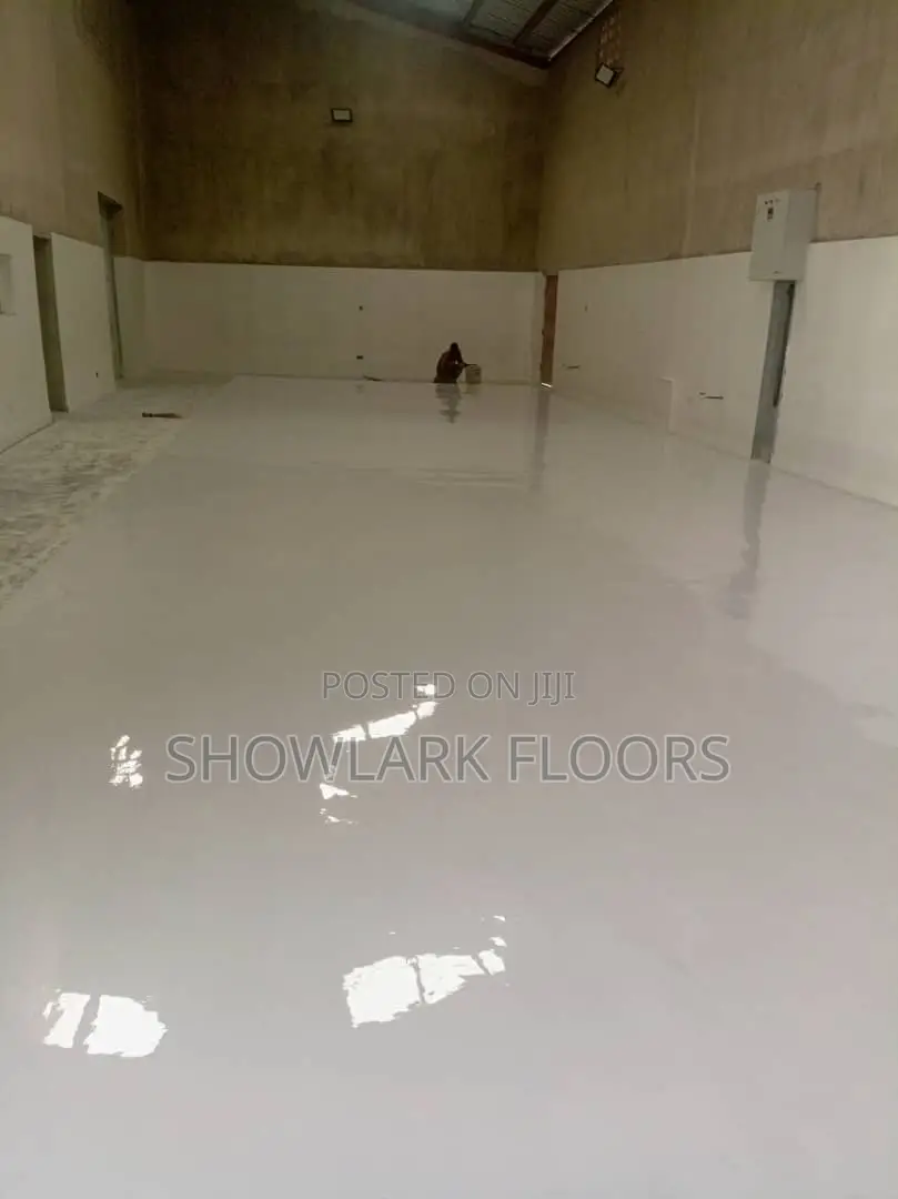Clean Epoxy Floor