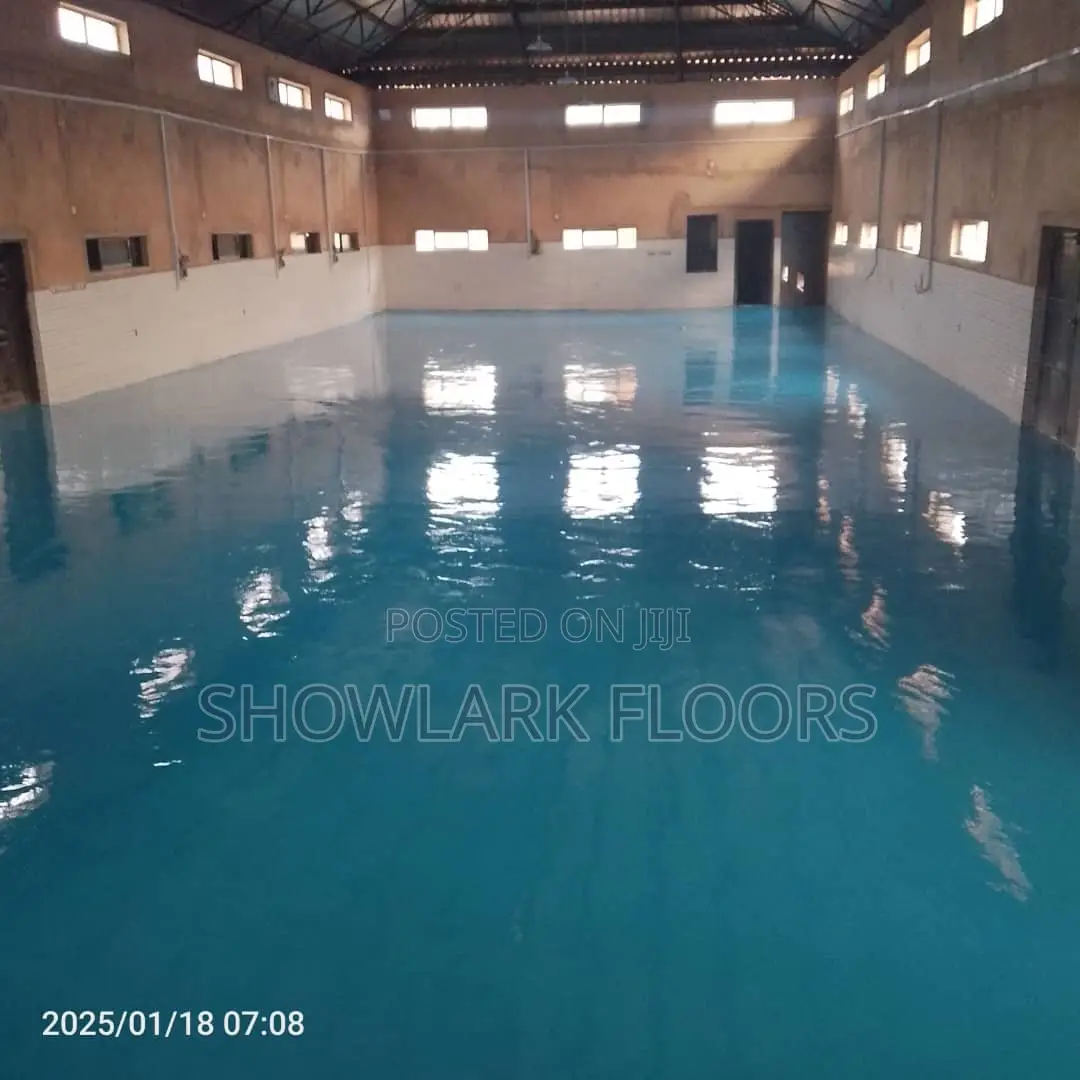 Clean Epoxy Floor
