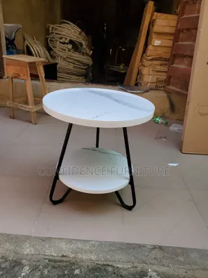 Strong Wooden Top Coffee /Side Stool
