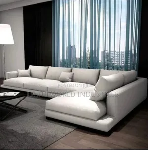 Luxury L- Shaped Sofa Chair