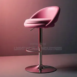 Luxury Pink Bar Stool